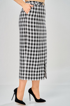 Юбка Andina city 1026-26 черно-белый - фото 2