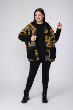 Кардиган BONADI 1807 горчица - фото 4