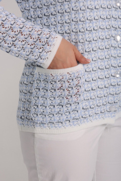 Жакет BONADI 2101 голубой - фото 4