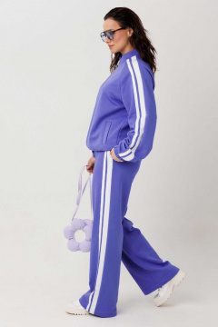 Брюки, куртка Mislana 1306 синий/молочный - фото 5