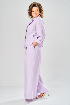 Брюки, жакет Диомант 2158 лиловый - фото 5