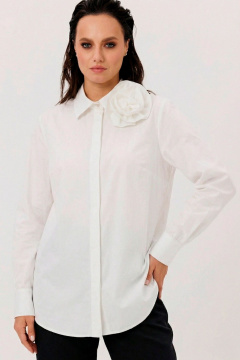 Блуза Mislana 1241 молочный_бледно-сливочный - фото 1