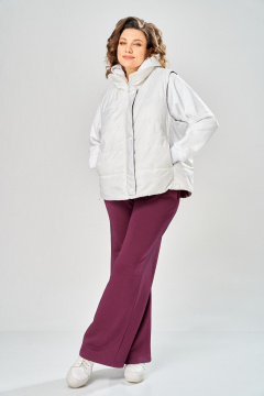 Брюки, джемпер, жилет Диомант 2165 бордовый - фото 2