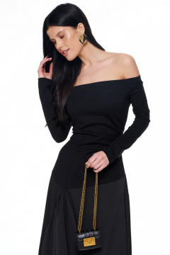 Платье KaVaRi 1140 черный - фото 5