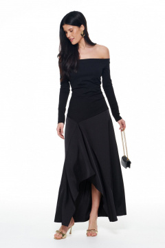 Платье KaVaRi 1140 черный - фото 4