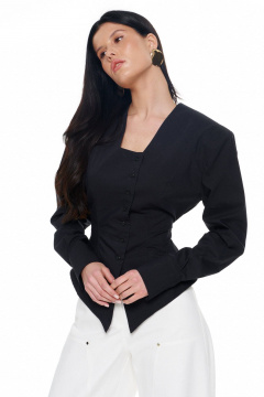 Рубашка KaVaRi 4026.1 черный - фото 2