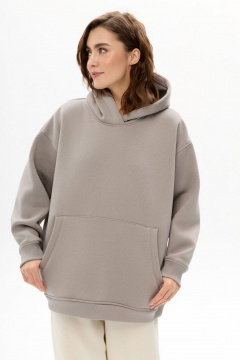 Худи Mirolia 1229-11 серый - фото 1