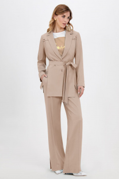 Жакет Bazalini 5027 бежевый - фото 2