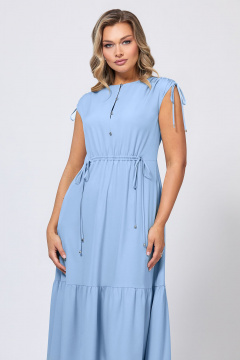 Платье Bazalini 5056 голубой - фото 3