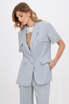 Жакет Bazalini 5037 голубой - фото 3