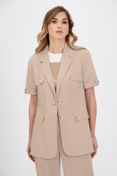 Жакет Bazalini 5037 бежевый - фото 1