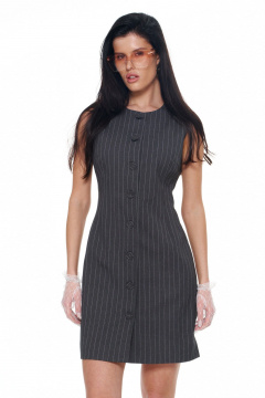 Платье KaVaRi 1103.2 серый - фото 4