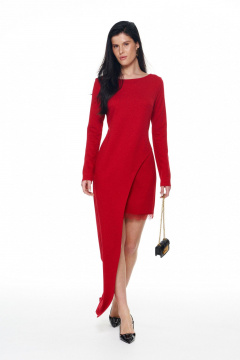 Платье KaVaRi 1132.1 красный - фото 3