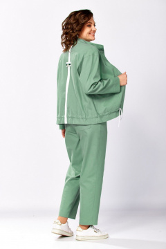 Брюки, бомбер, топ Милора-стиль 1444 мятный - фото 4