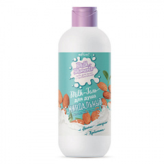 Гель для душа Belita Мilk-гель д/душа "Миндальный"Milk moments.Гели для душа с пробиотиками - фото 1