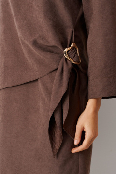 Платье Панда 120980 мокко - фото 4