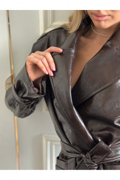 Жакет THE.WOMAN 0412 шоколадный - фото 2