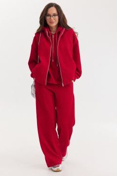 Брюки, жилет, худи Магия моды 2686 красный - фото 1