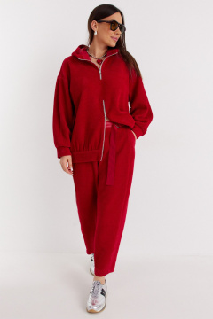 Брюки, джемпер Магия моды 2704 красный - фото 3