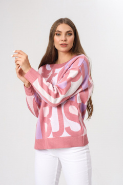 Джемпер BONADI BS18 розовый - фото 2