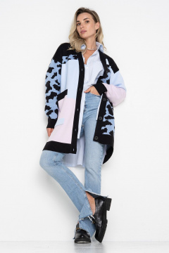 Кардиган BONADI BS4 голубой - фото 1