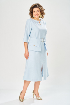 Платье Bonna Image 1047/2 голубой - фото 2