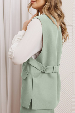 Брюки, жилет Мода Юрс 26-2961 ментол - фото 3