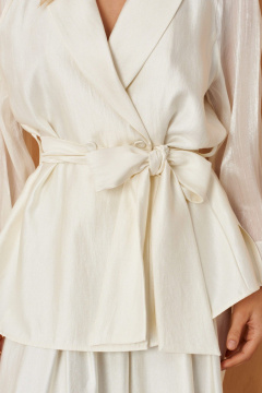 Жакет Панда 106633 молочный - фото 3