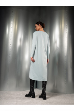 Платье Erika 7375-3 голубой - фото 3