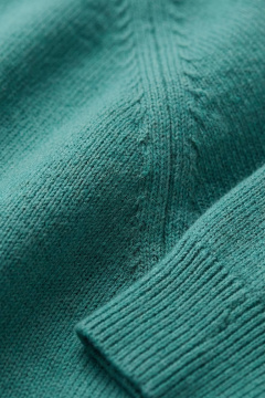 Демисезонный зеленый свитер реглан с двойной стойкой Полесье С3316-15 5С1754-Д43 170,176 испанский - фото 4