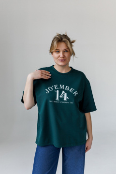 Футболка JoEmber 28 зеленый - фото 1