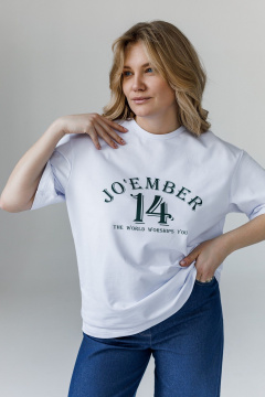 Футболка JoEmber 28 белый - фото 4
