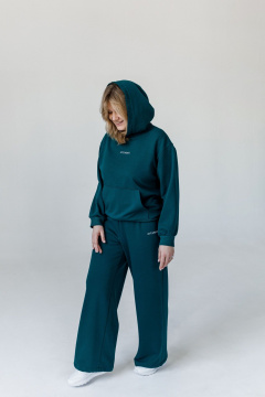 Брюки, худи JoEmber 23 изумруд - фото 5