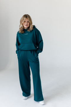 Брюки, худи JoEmber 23 изумруд - фото 1