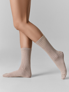 Носки Mark Formelle 390K-3021/24390K бежевый_рис.3021 - фото 1
