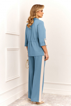 Брюки, жакет AGATTI 6008-1 голубой - фото 4
