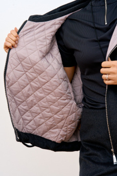 Бомбер FAMA 24121 графит - фото 4