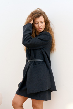 Жакет FAMA 24122 графит - фото 5