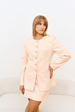 Жакет FAMA 24123 персик - фото 3