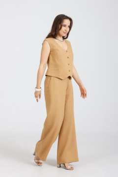 Брюки Mirolia 1287 горчица - фото 5