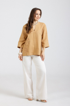 Туника Mirolia 1293 горчица - фото 2