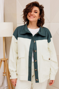 Бомбер BegiModa 2018 молочный - фото 1