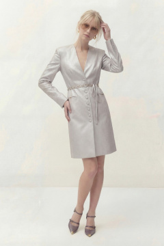 Платье Lokka 1834 жемчужно-серый - фото 2