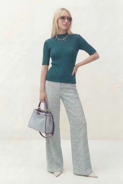 Джемпер Lokka 1836 бирюзовый - фото 2