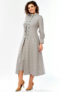 Платье Celentano lite 5082 клетка - фото 3