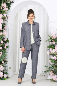 Брюки, джемпер, жакет Ninele 7463 джинсовый - фото 1