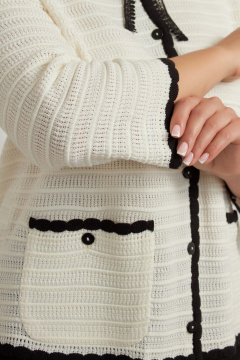 Жакет Belange 2778 молочный - фото 5