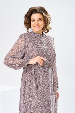 Платье Romanovich Style 1-2755 веточки - фото 3