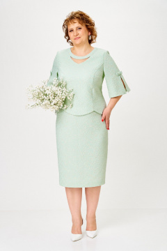 Платье Romanovich Style 1-2906 мята - фото 1
