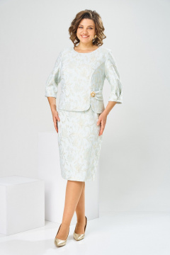 Платье Romanovich Style 1-2537 светло-голубой - фото 1